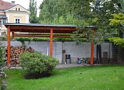 Přístřešek na dřevo Dobřichovice